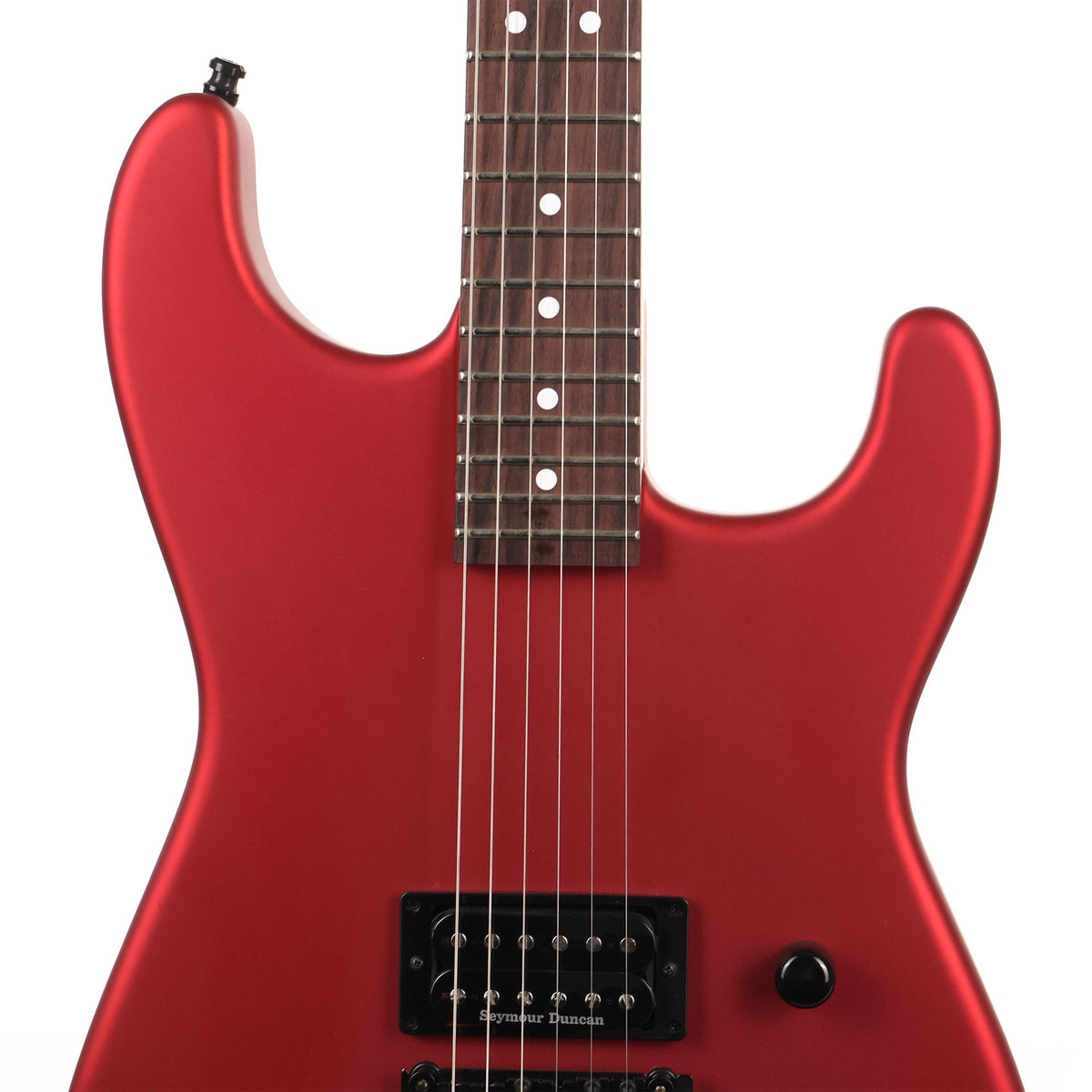 Charvel Custom Shop San Dimas 1H Satin Candy Apple Red — 6