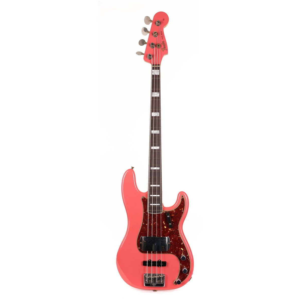Fender Custom Shop Precision Bass Special Journeyman Relic Faded Aged Coral Pink — 2