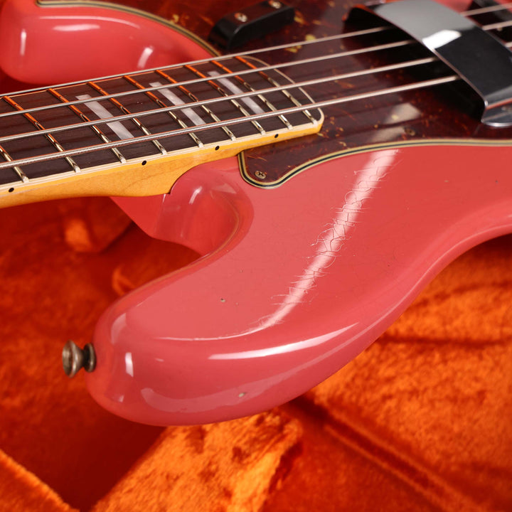 Fender Custom Shop Precision Bass Special Journeyman Relic Faded Aged Coral Pink