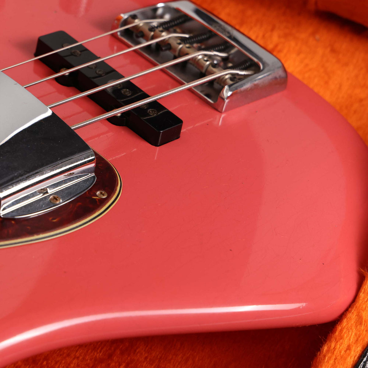 Fender Custom Shop Precision Bass Special Journeyman Relic Faded Aged Coral Pink — 5