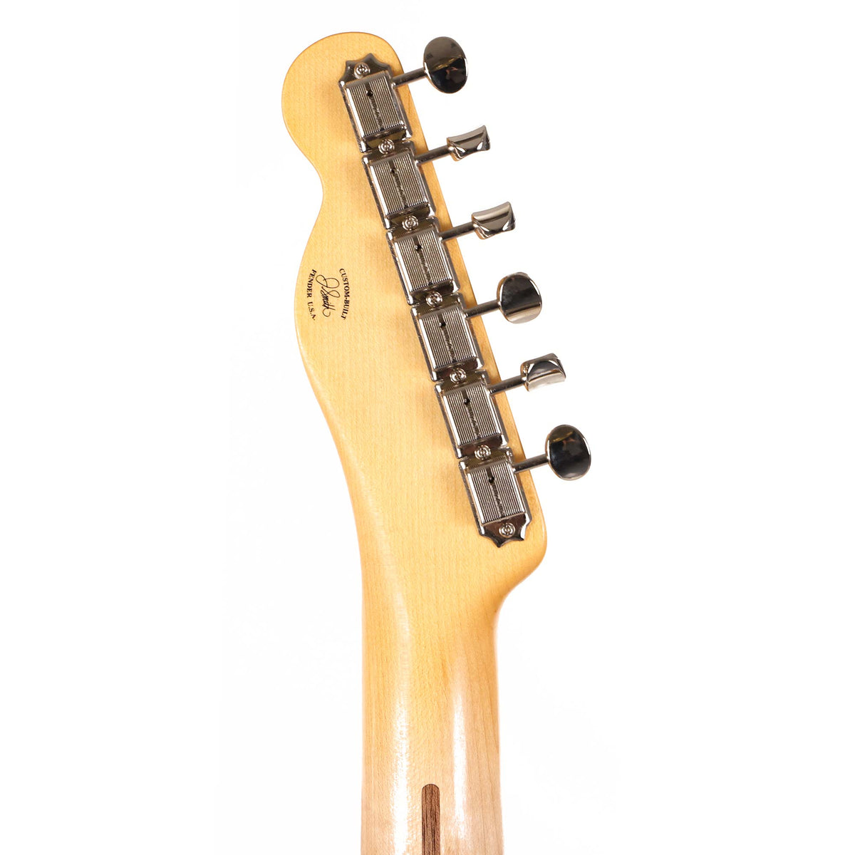 Fender Custom Shop Knotty Pine '50s Telecaster Faded Aged Natural Masterbuilt Jason Smith 2024 — 7