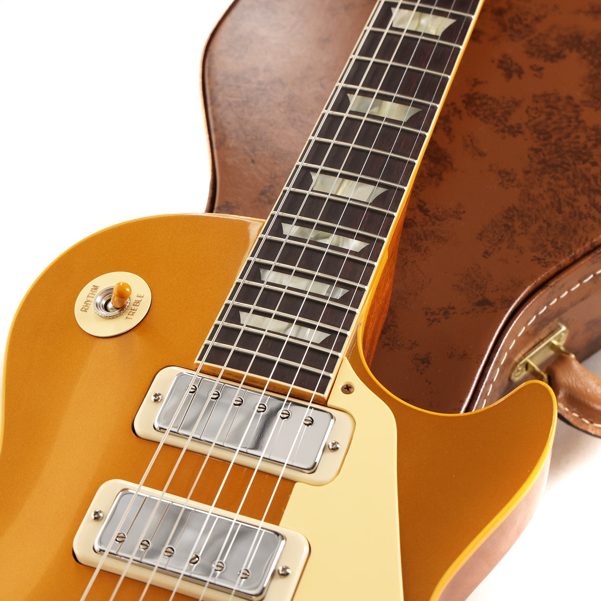 Gibson Custom Shop 1956 Les Paul Goldtop Made 2 Measure Mini-Humbuckers and V2 Slim Neck — 7
