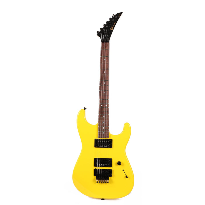 Charvel Custom Shop San Dimas Graffiti Yellow