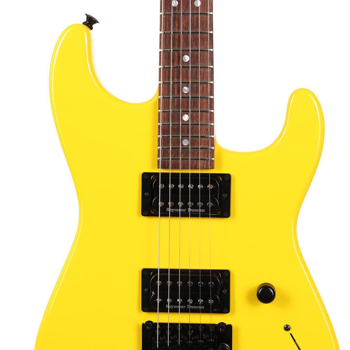 Charvel Custom Shop San Dimas Graffiti Yellow