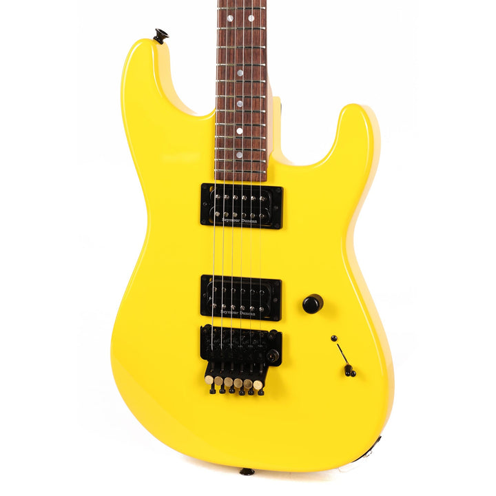 Charvel Custom Shop San Dimas Graffiti Yellow