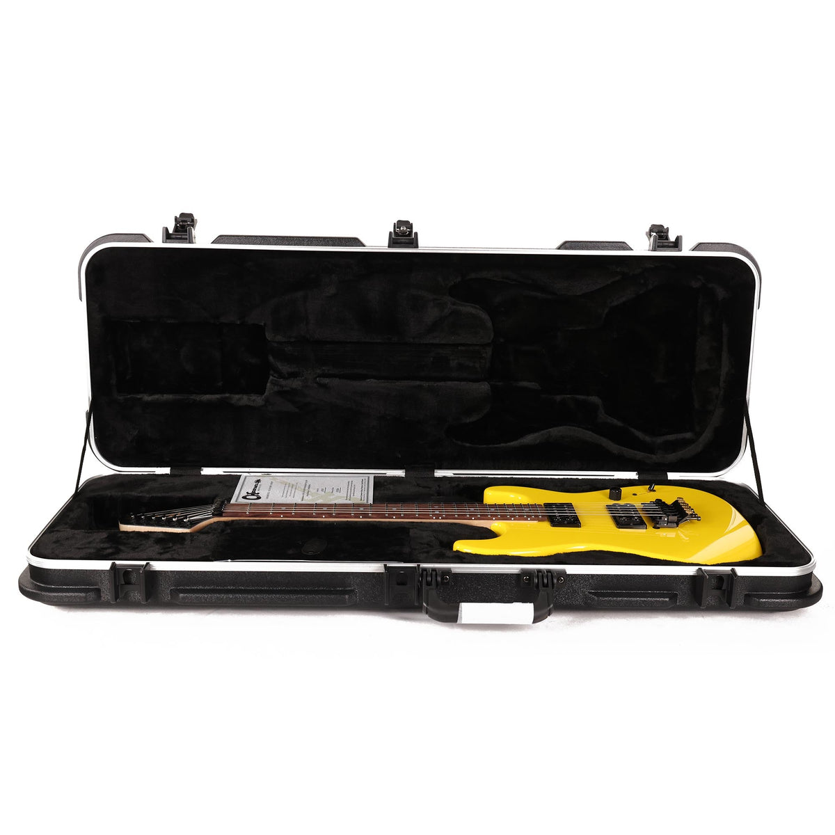 Charvel Custom Shop San Dimas Graffiti Yellow — 9