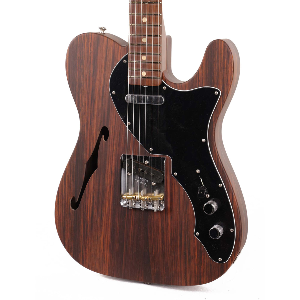 Fender Custom Shop Limited Edition Rosewood Telecaster Thinline Closet Classic Natural — 5