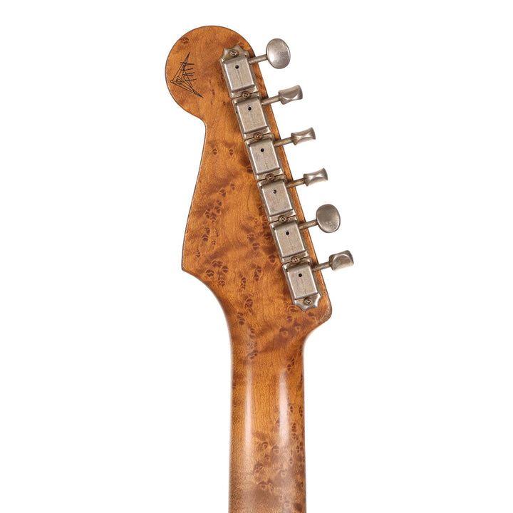 Fender Custom Shop Dual P-90 Stratocaster Journeyman Relic Crimson Transparent Masterbuilt Andy Hicks