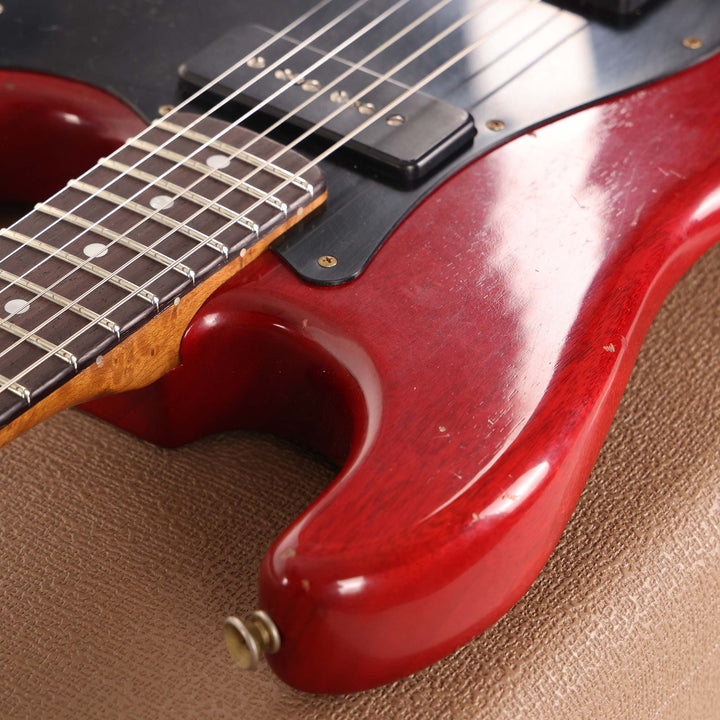 Fender Custom Shop Dual P-90 Stratocaster Journeyman Relic Crimson Transparent Masterbuilt Andy Hicks