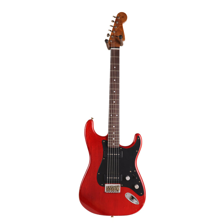 Fender Custom Shop Dual P-90 Stratocaster Journeyman Relic Crimson Transparent Masterbuilt Andy Hicks