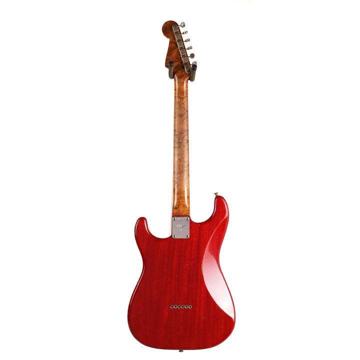 Fender Custom Shop Dual P-90 Stratocaster Journeyman Relic Crimson Transparent Masterbuilt Andy Hicks