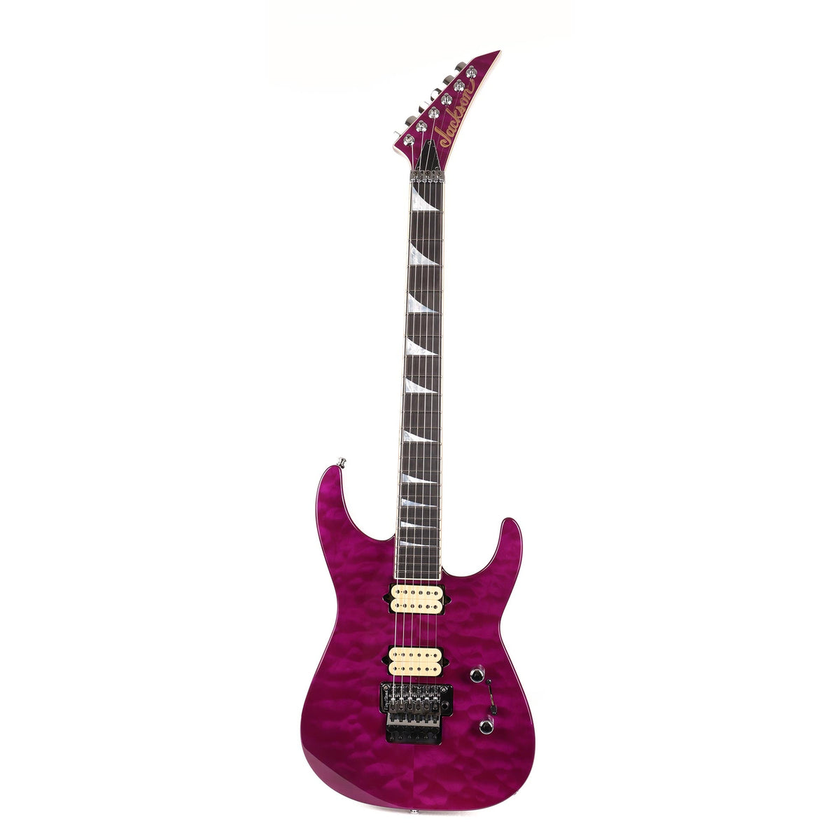 Jackson Custom Shop Soloist Quilt Top Transparent Purple — 2