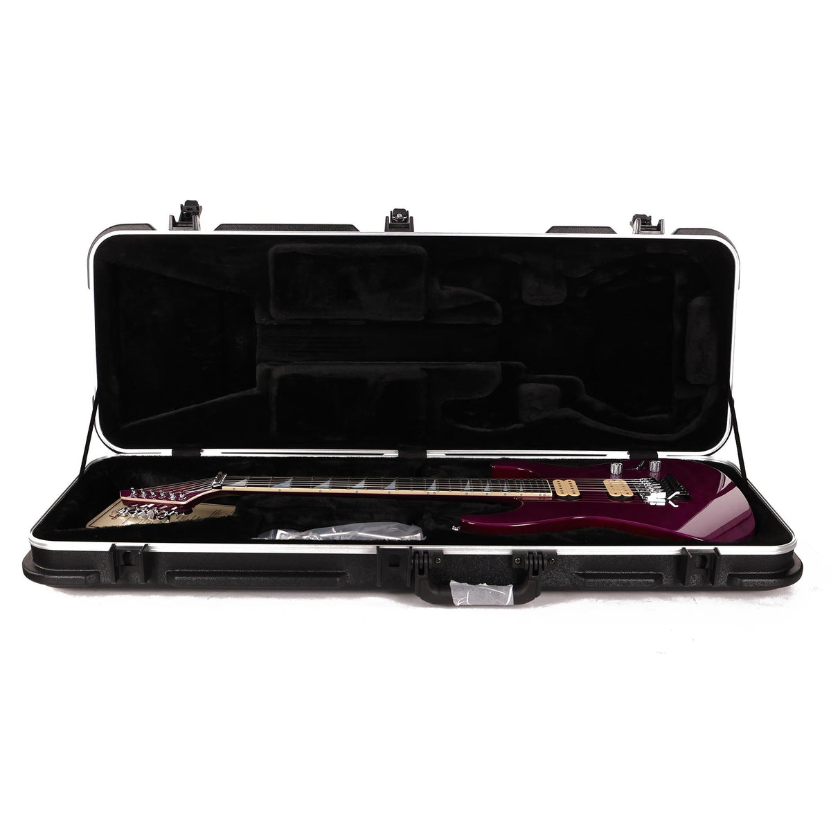 Jackson Custom Shop Soloist Quilt Top Transparent Purple — 9
