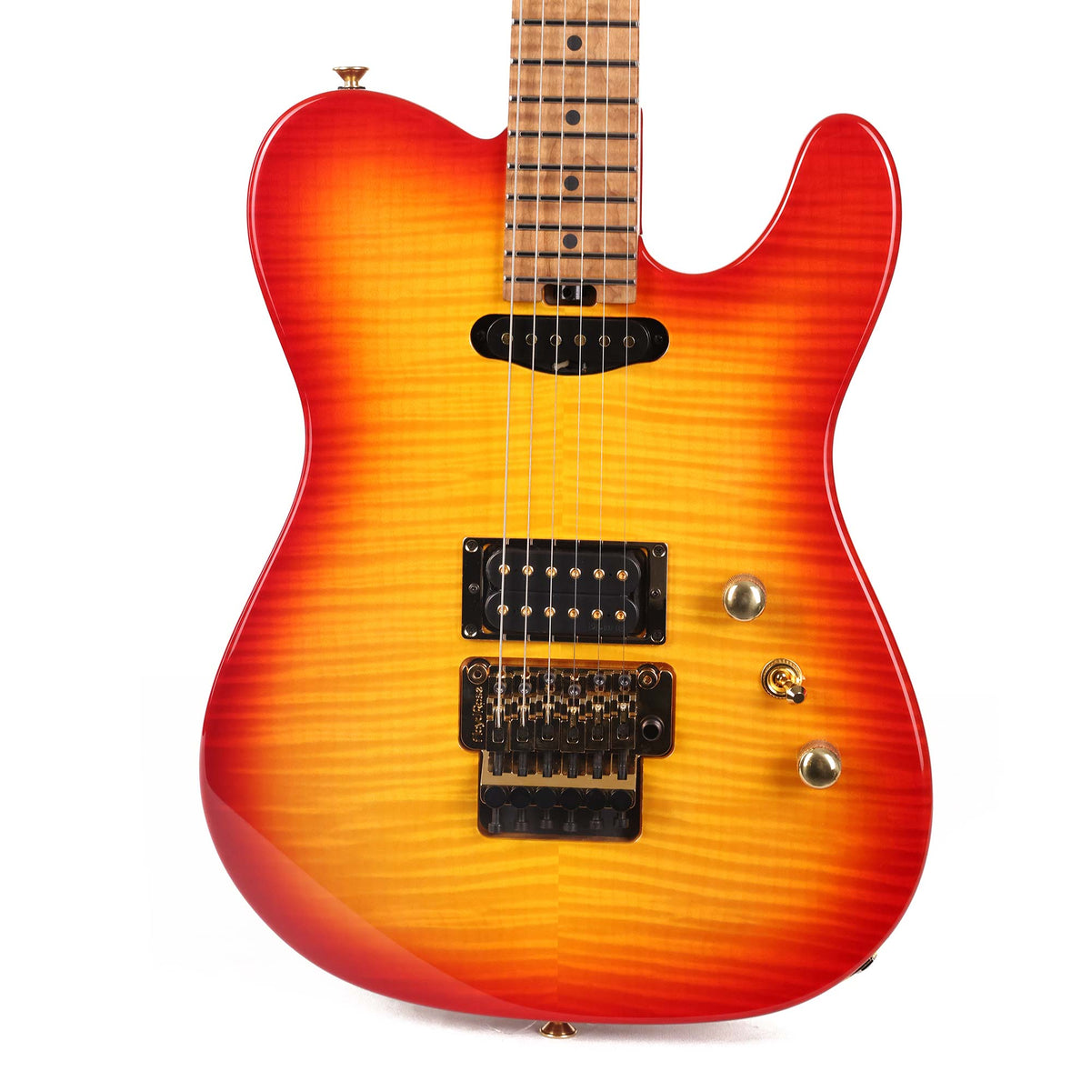 Charvel Custom Shop San Dimas Style 2 Aged Cherry Burst — 1