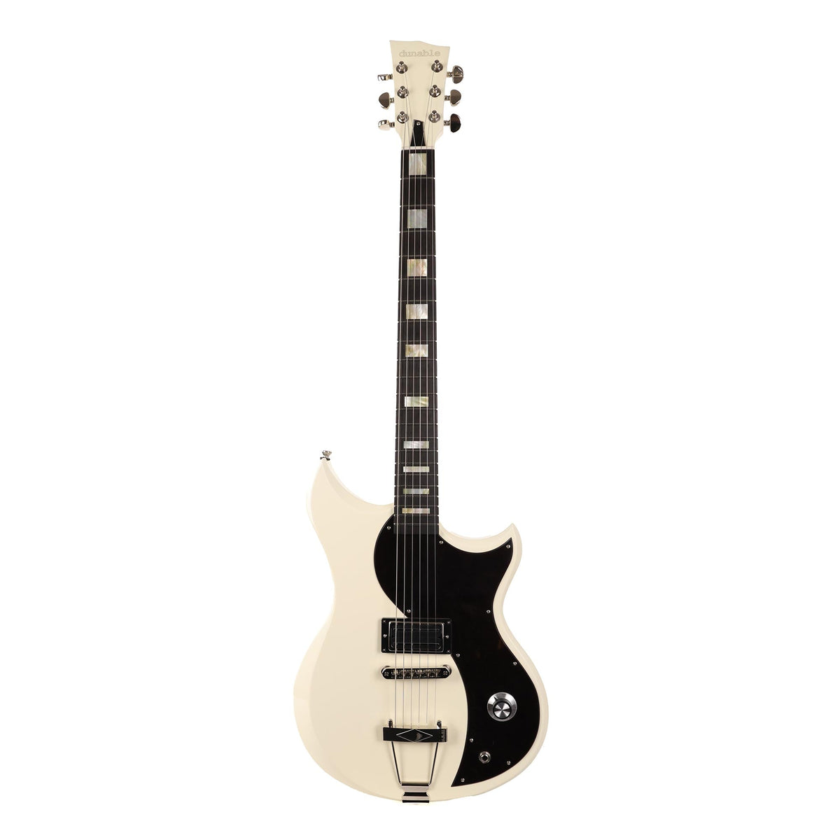 Dunable Cyclops 1H Guitar White — 2