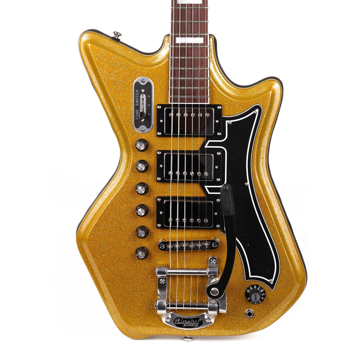 Eastwood Airline 59 3P DLX Gold Metal Flake — 1
