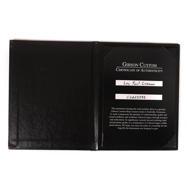 Gibson Custom Shop Les Paul Custom Figured Green Widow