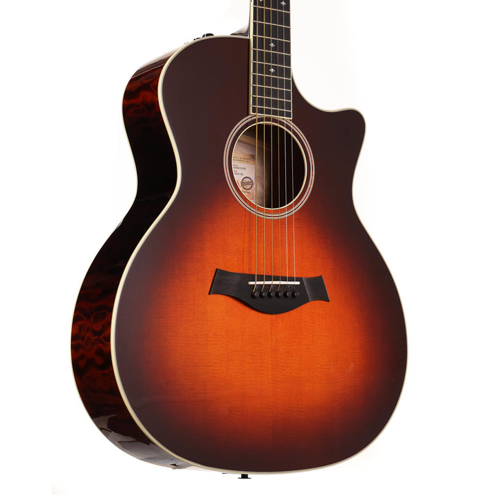Taylor Custom Shop Grand Auditorium Torrified Spruce and Quilt Maple Used