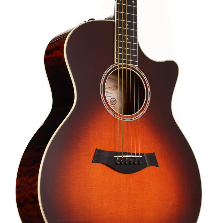 Taylor Custom Shop Grand Auditorium Torrified Spruce and Quilt Maple Used