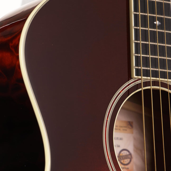 Taylor Custom Shop Grand Auditorium Torrified Spruce and Quilt Maple Used