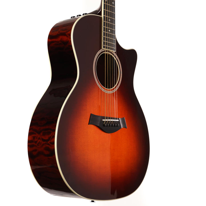 Taylor Custom Shop Grand Auditorium Torrified Spruce and Quilt Maple Used