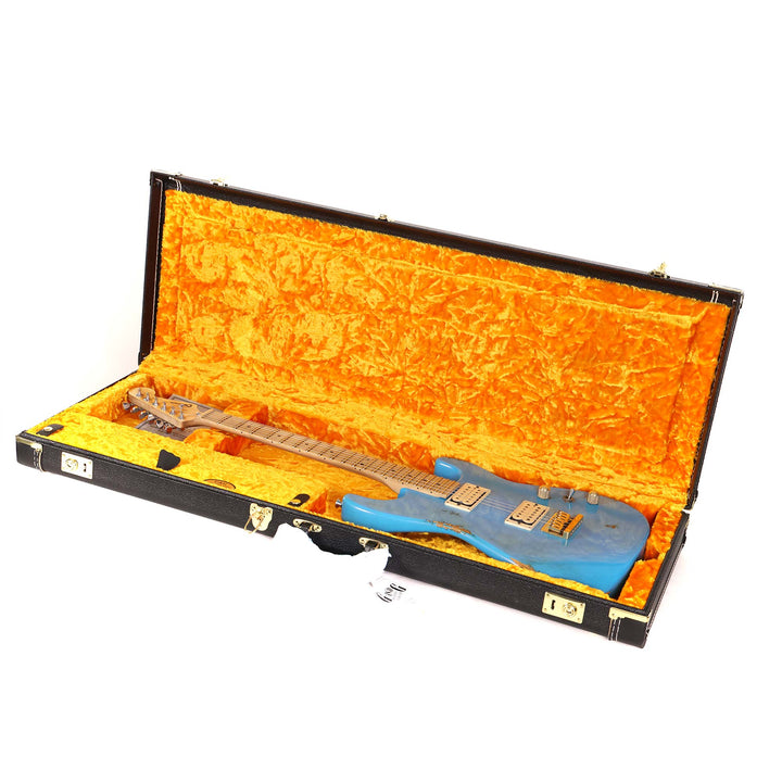 Charvel Custom Shop San Dimas Hardtail Nitro Aged Robins Egg Blue