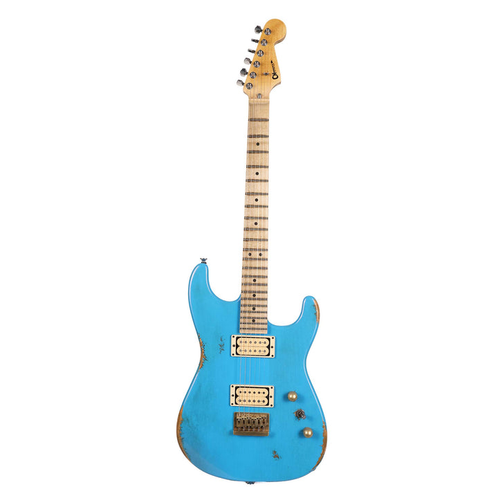 Charvel Custom Shop San Dimas Hardtail Nitro Aged Robins Egg Blue