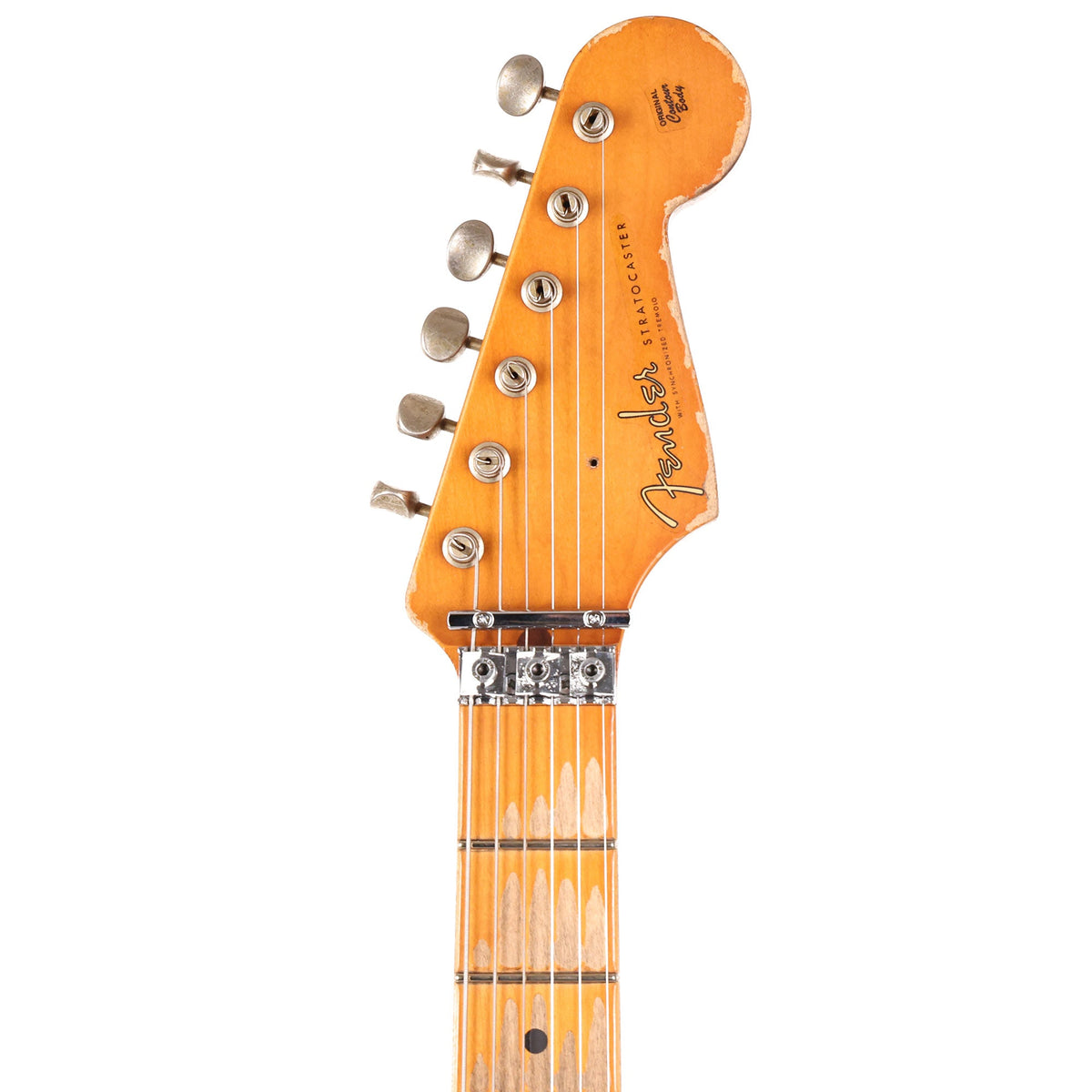 Fender Custom Shop 1957 Stratocaster Masterbuilt Andy Hicks Music Zoo Hacksaw Relic Super Faded Aged Black — 8