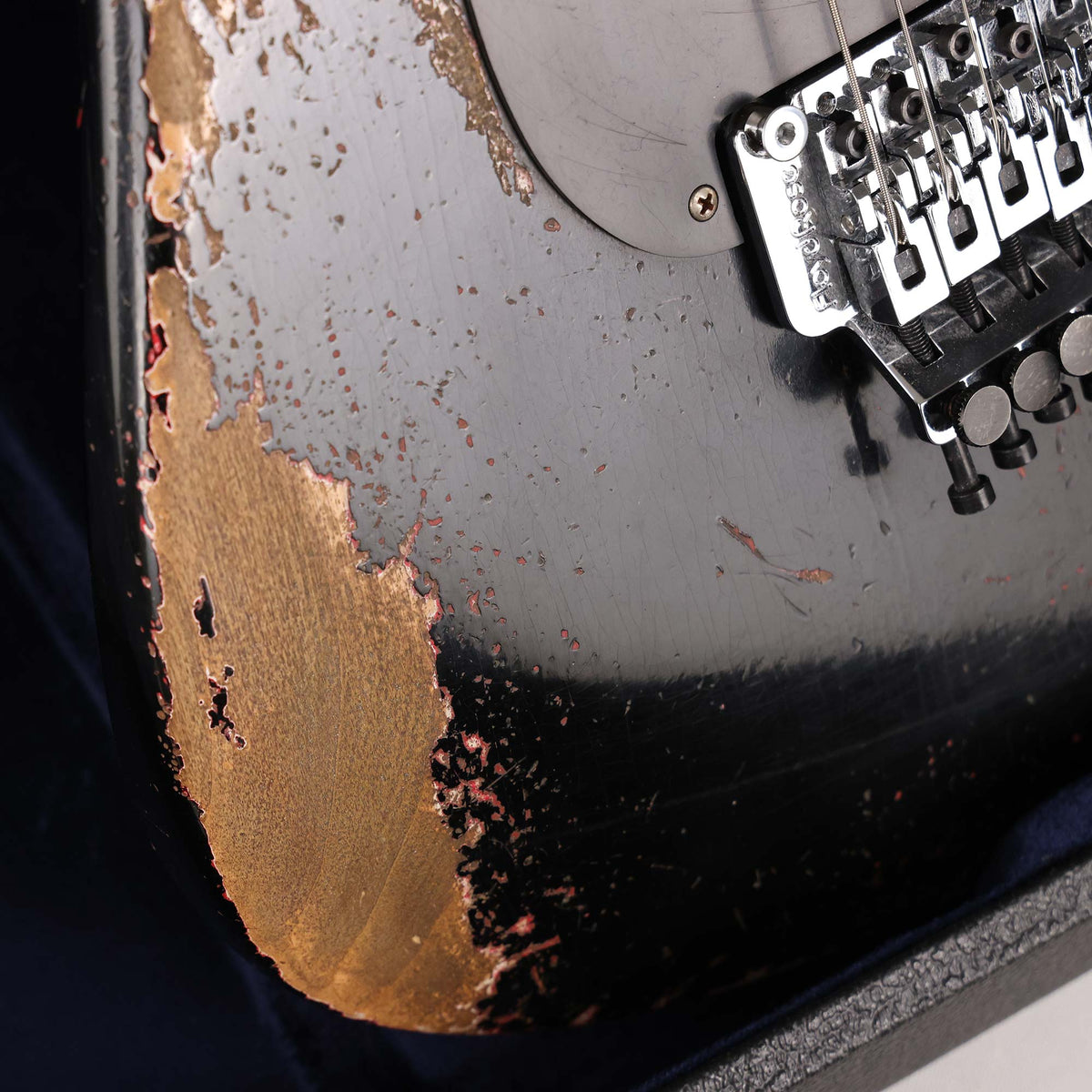 Fender Custom Shop 1957 Stratocaster Masterbuilt Andy Hicks Music Zoo Hacksaw Relic Super Faded Aged Black — 11