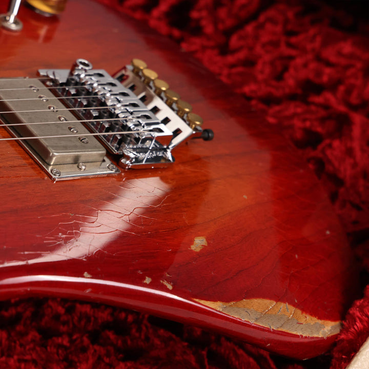 Colletti Guitars Speed of Sound Aged Red Sunburst with Floyd Rose