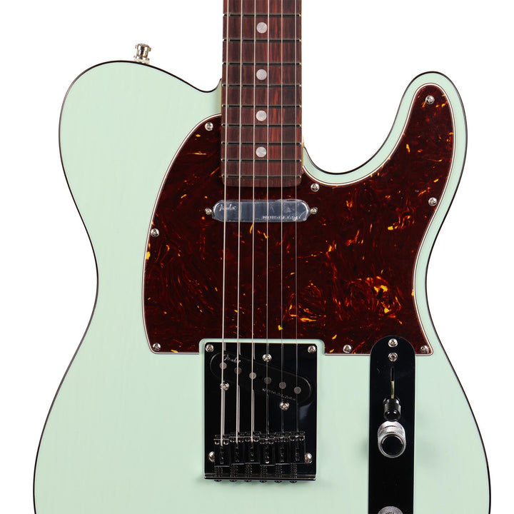 Fender Ultra Luxe Telecaster Rosewood Fretboard Transparent Surf Green