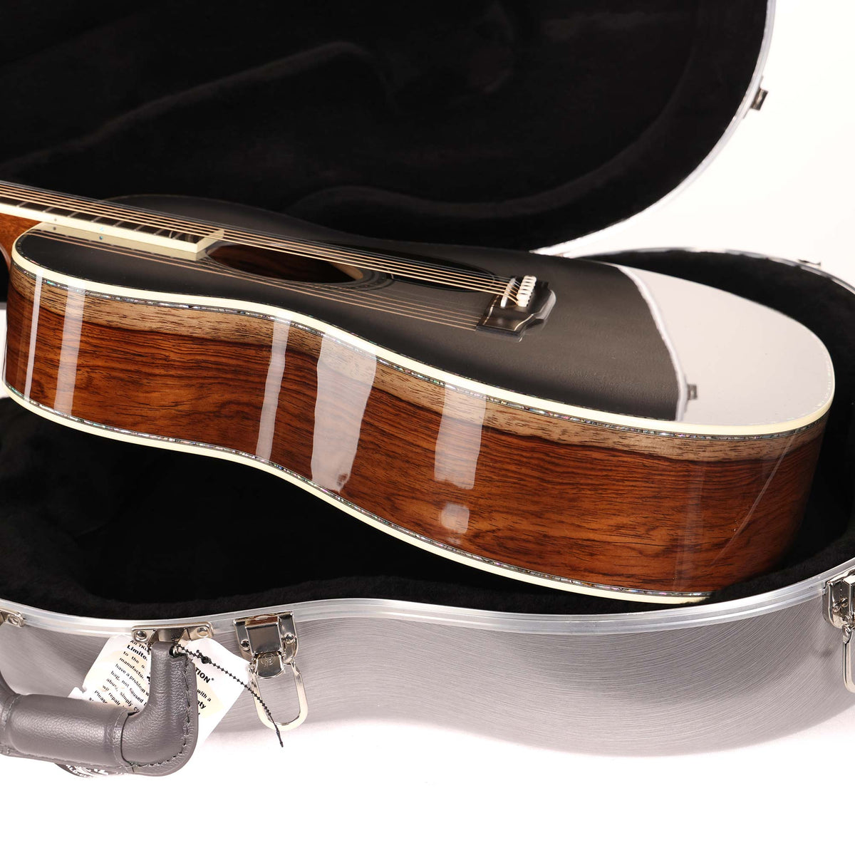 Martin OM-45 John Mayer 20th Anniversary Acoustic Platinum Gray Burst — 5