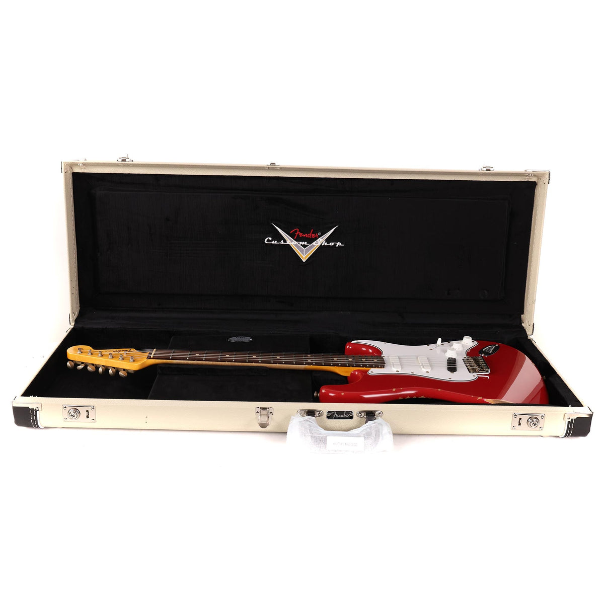 Fender Custom Shop 1962 Stratocaster Relic Aged Dakota Red — 11