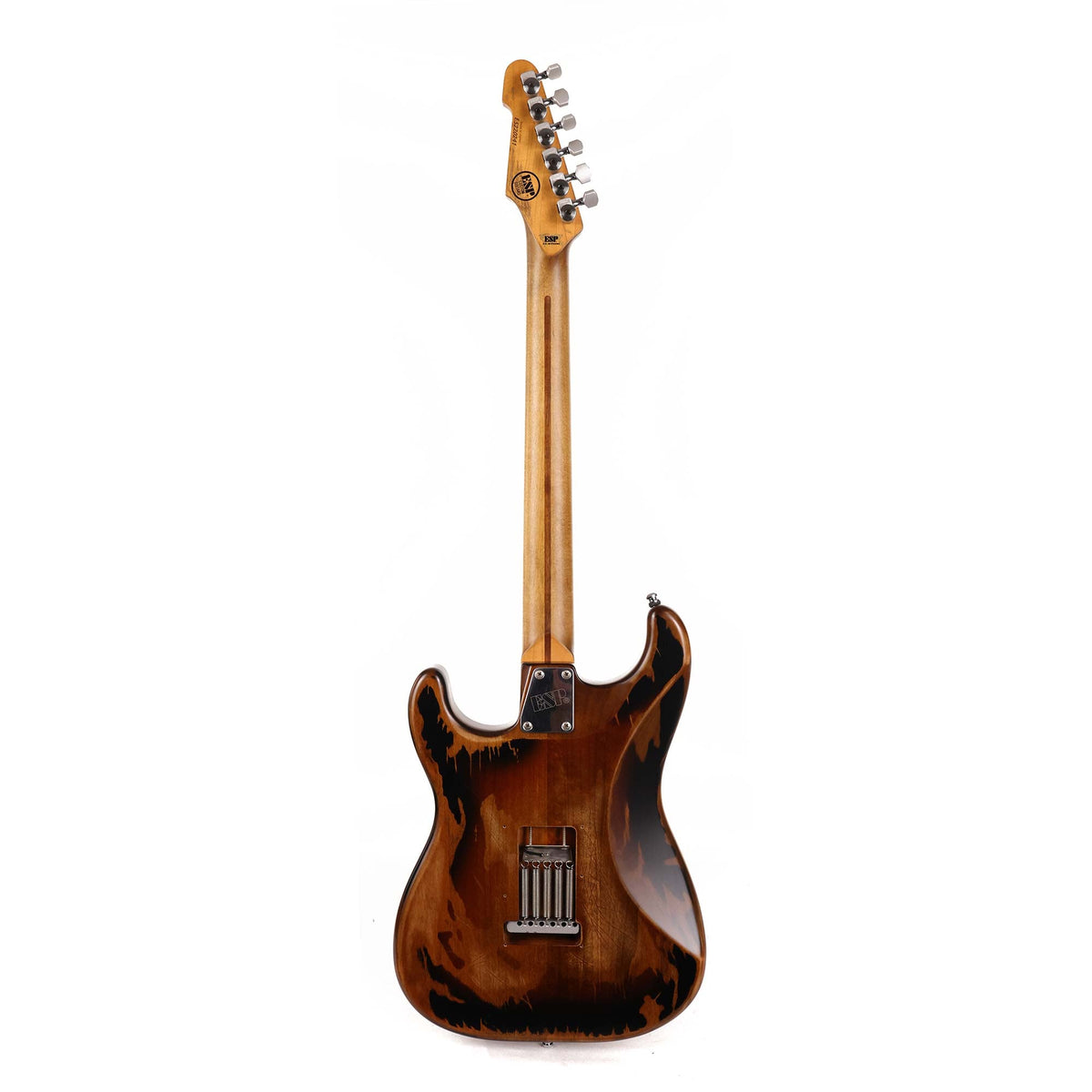 ESP George Lynch GL-56 Signature Distressed 2-Tone Burst 2024 — 3