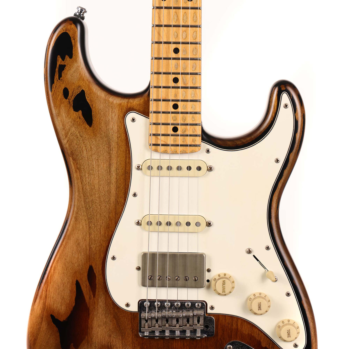 ESP George Lynch GL-56 Signature Distressed 2-Tone Burst 2024 — 4