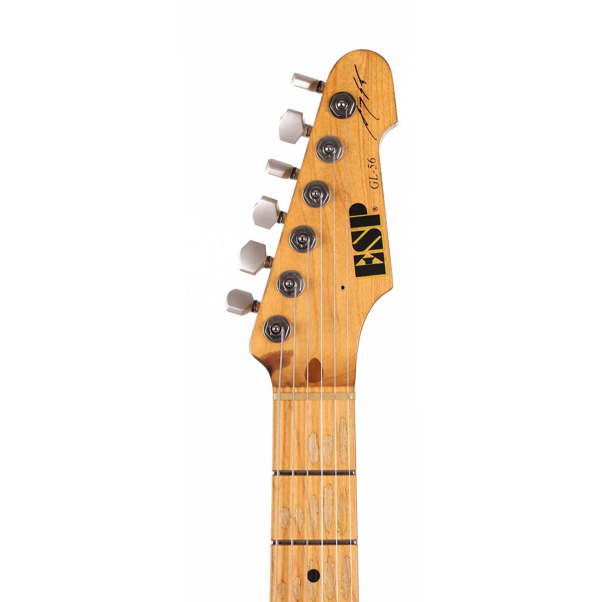 ESP George Lynch GL-56 Signature Distressed 2-Tone Burst 2024 — 6