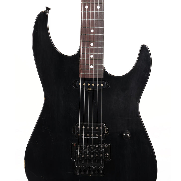 ESP Custom Shop George Lynch Tiger Aged Black - Autographed