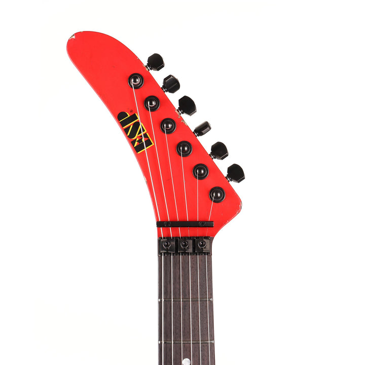 ESP Custom Shop George Lynch Tiger Aged Flare Red - Autographed