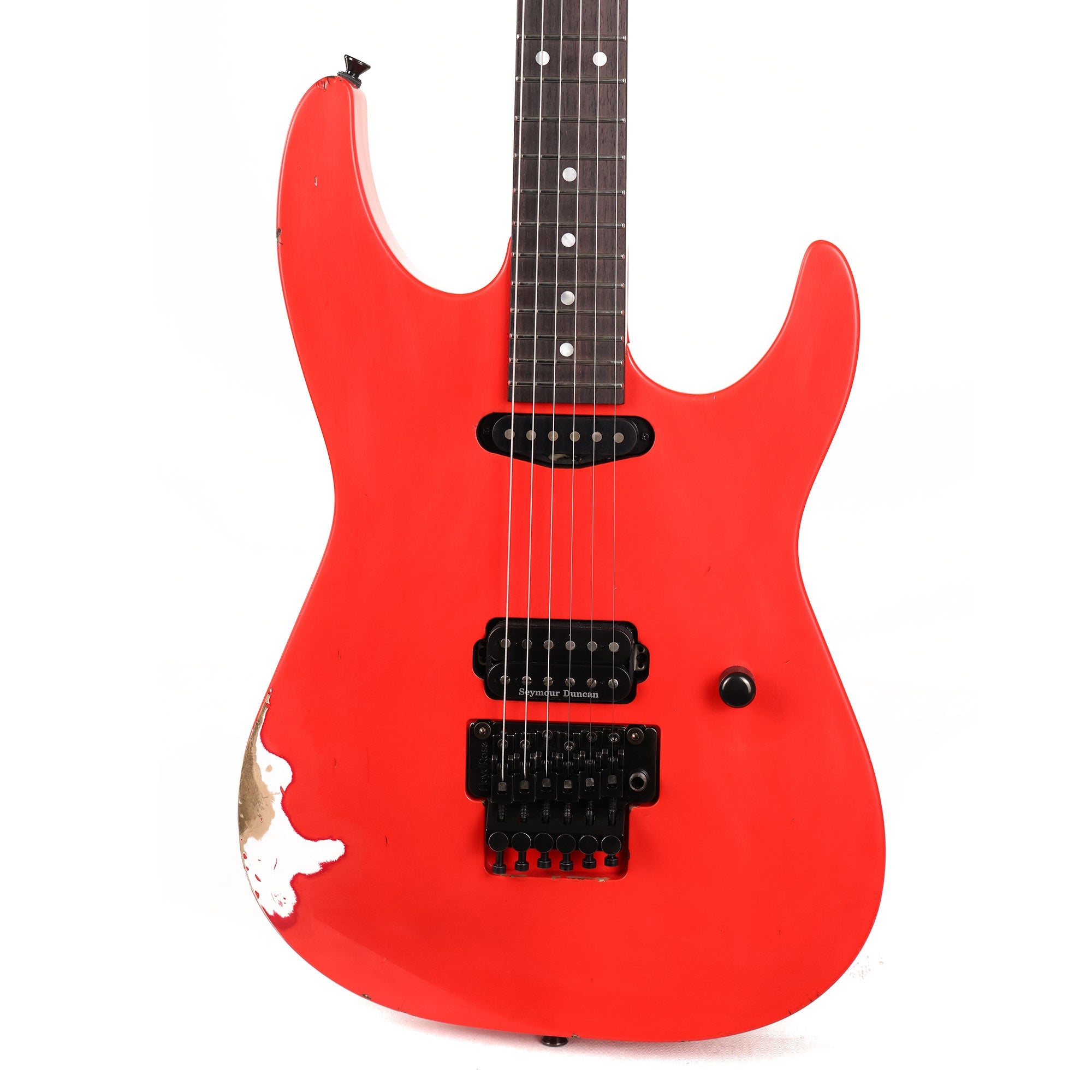 ESP Custom Shop George Lynch Tiger Aged Flare Red - Autographed