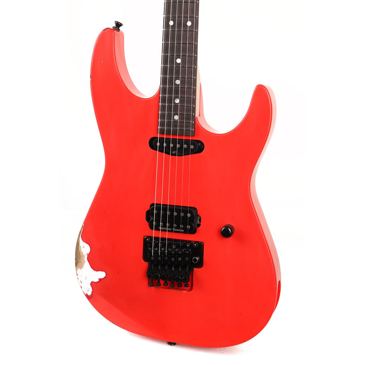 ESP Custom Shop George Lynch Tiger Aged Flare Red - Autographed
