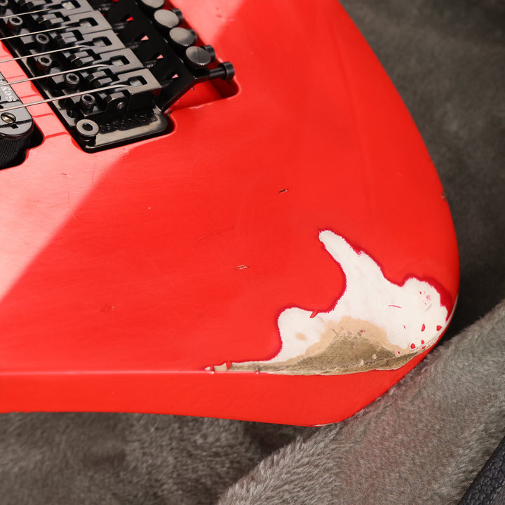 ESP Custom Shop George Lynch Tiger Aged Flare Red - Autographed