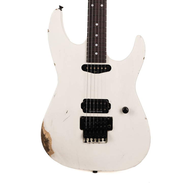 ESP Custom Shop George Lynch Tiger Aged White - Autographed