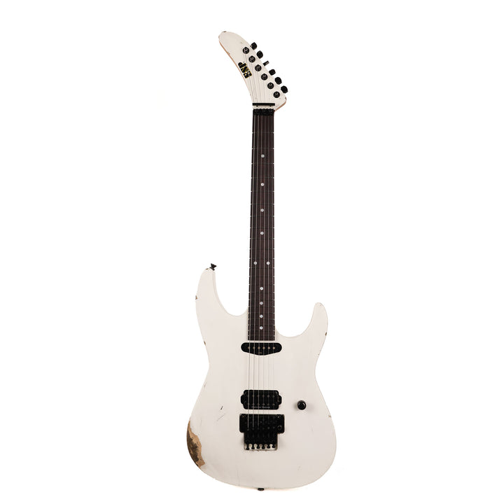 ESP Custom Shop George Lynch Tiger Aged White - Autographed