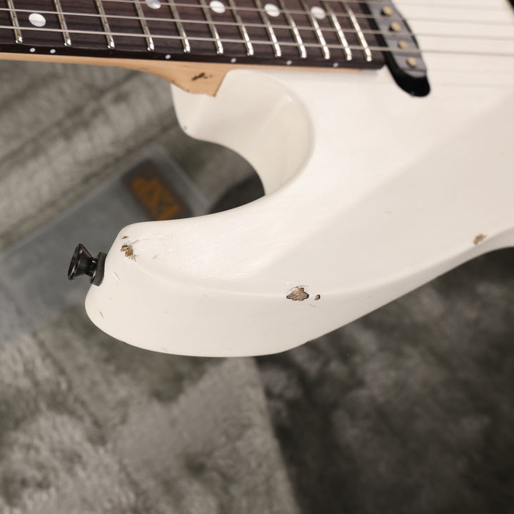 ESP Custom Shop George Lynch Tiger Aged White - Autographed