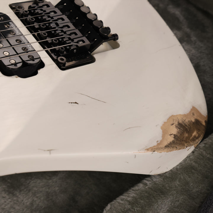 ESP Custom Shop George Lynch Tiger Aged White - Autographed