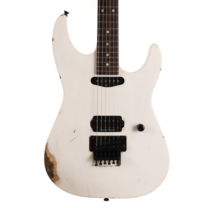 ESP Custom Shop George Lynch Tiger Aged White - Autographed
