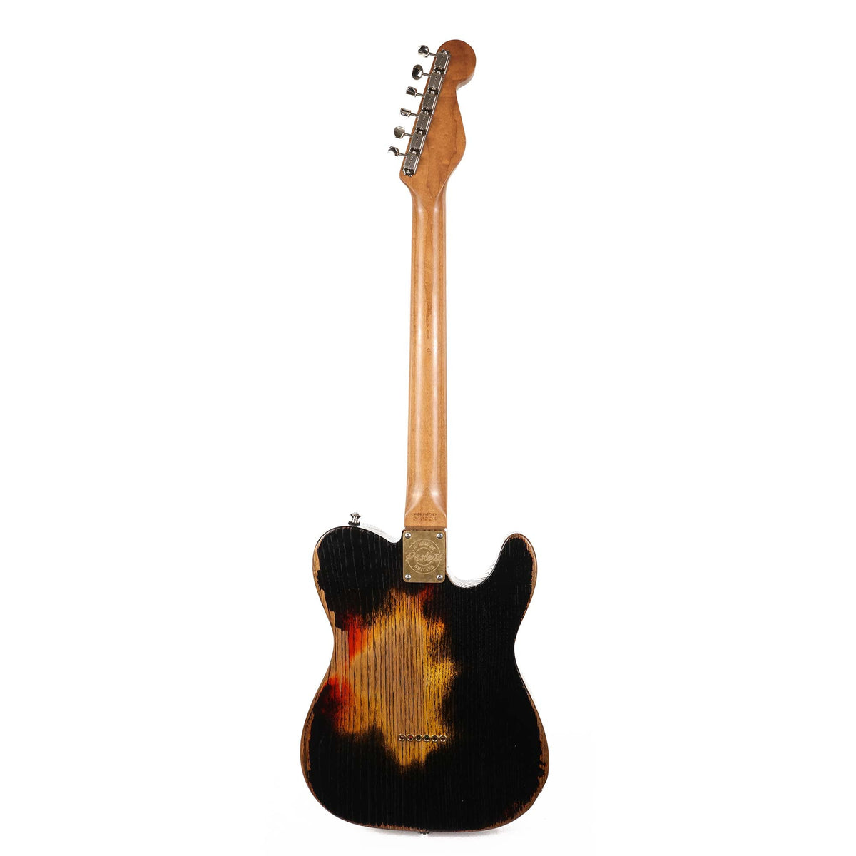 Paoletti Nancy Left-Handed Electric Guitar Sunburst 2024 — 3