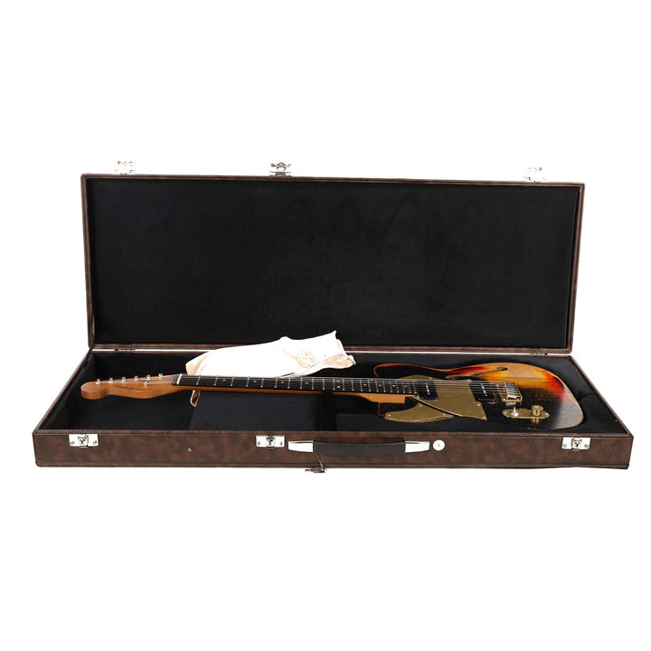 Paoletti Nancy Left-Handed Electric Guitar Sunburst