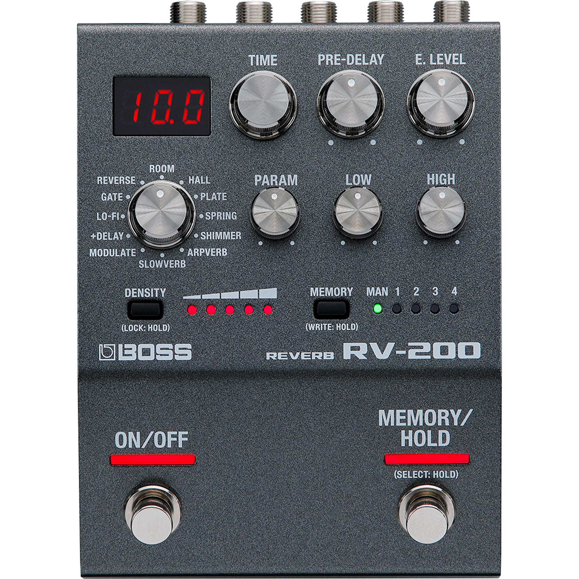 【美品】BOSS RV-200 Boss RV-200 Reverb Effect Pedal | The Music Zoo