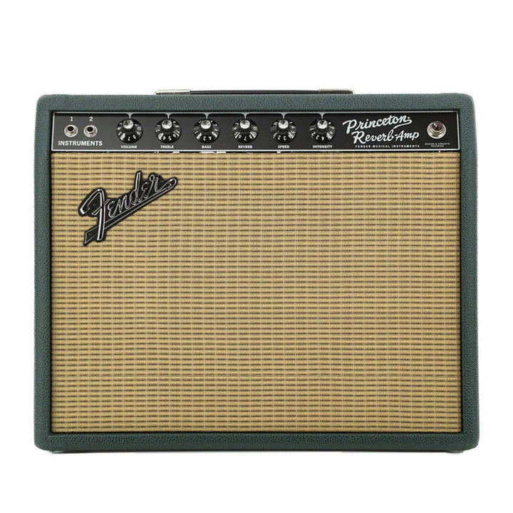 Fender '65 Princeton Reverb 1x12 Combo Amplifier Brit Green